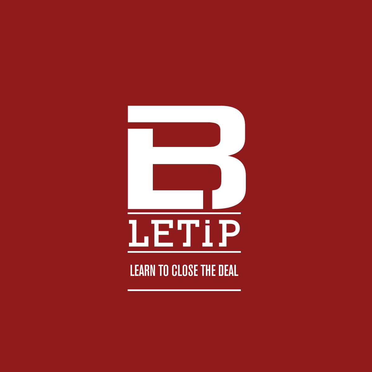 brunswick letip typographic logo  design